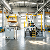 Machine professionnelle de broyage de circuits imprimés, broyeur de déchets électroniques pour la séparation des cartes de circuits imprimés et le recyclage des métaux