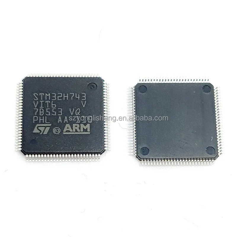 集積回路STM32H743VIT6 STM32H743IIT6 STM32H743ZIT6 STM32H750VBT6在庫ありオリジナル