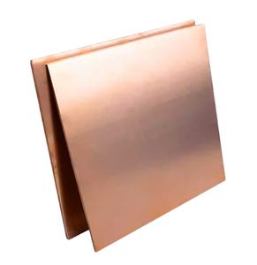 Plaque/Feuille de cathode en laiton de haute qualité 99,999 %, épaisseur 0,3 mm-5 mm, service de découpe sur mesure, grades H62-H90 - Product Image 1