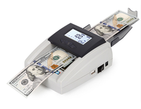 Machine à compter l'argent à affichage LED en plastique pour les devises américaines et multinationales, compteur de billets à grande vitesse (0,5 s/pièce)