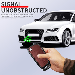 Relyus Étui de protection pour clé de voiture en alliage de zinc de haute qualité pour <span class=keywords><strong>Audi</strong></span> A1/A3/A6/Q2/Q3/Q5/Q6/Q7 TT TTS R8 S3/S6 RS3 RS6 <span class=keywords><strong>A4</strong></span> Accessoires automobiles - Product Image 5