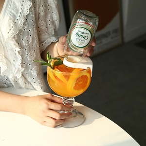 Schooner bia cốc tròn Bát Weiss kính công suất lớn margaritas ly thủy tinh - Product Image 3