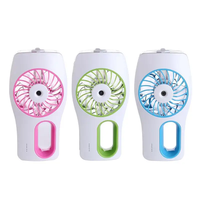 Mini ventilateur portatif usb de brumisation d'air frais refroidisseur de glace avec humidificateur support de brouillard mini ventilateur de pulvérisation d'eau ventilateur de support d'humidificateur