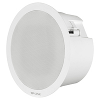 Haut-parleur de plafond de réseau industriel TP-LINK TL-SPK201C-PoE/DC 20W avec gestion NVR et prise en charge des appels à distance Composants industriels