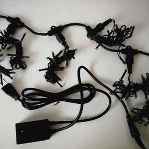 ไฟ LED ผ้าม่านน้ําตก 3*3 เมตร 300 ไฟวันคริสต์มาสเต็มไปด้วยดาวตกแต่งหน้าต่างผู้ผลิตสตริงไฟ - Product Image 5