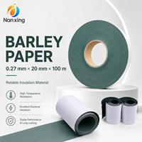 Gulungan Kertas Barley Highland Tebal 0.2mm Lebar 20mm Panjang 100m 6520 Hijau, Bahan Isolasi Kulit Ikan, Bahan Pemotongan Die Cutting
