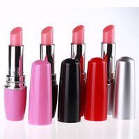 Vibrateur discret de type rouge à lèvres avec moteur puissant et silencieux pour massage intime féminin et plaisir adulte – Vibrateur créatif