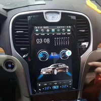 Stereo Radio mobil Android gaya Tesla untuk Chrysler 300C 2013-2019 navigasi GPS Video Audio pemutar DVD Multimedia