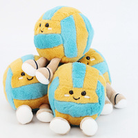 Fun Sports Beach Volleyball Ours super doux avec coton PP Cadeau d'anniversaire mignon Long Animal en peluche Techniques brodées
