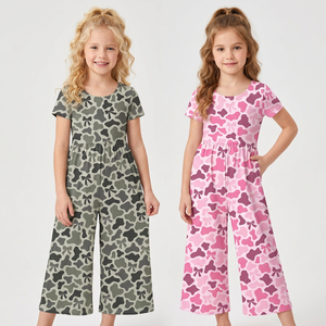 Nouvelles tenues pour enfants, vêtements pour la Saint-Valentin, ensembles à pois, nœuds, volants, ensembles évasés pour filles - Product Image 6