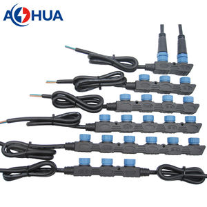 Ce rohs ul מוסמך זכר למפיץ נקבה הספק הרחבה חיווט עמיד למים סוגים שונים של מחברים m15 2pin - Product Image 6