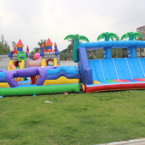 Nuevo Trampolín Inflable de PVC Blessing, Circuito de Obstáculos para Parques de Aventuras al Aire Libre, Garantía de 3 Años - Product Image 3