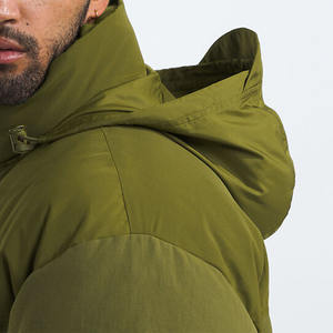 Chaqueta acolchada de invierno de talla grande para mujer, <span class=keywords><strong>abrigo</strong></span> de plumón de algodón con cara de prendas de vestir del Norte con logotipo personalizado de alta calidad - Product Image 2