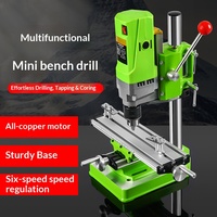 Nouvelle mini perceuse à colonne CNC, petite machine de fraisage de bureau, outil rotatif multifonctionnel de qualité industrielle pour usage domestique, 220V
