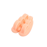 Correcteur d'orteil en marteau pour pied gauche Correcteur d'oignon à 3 boucles avec matériau en gel réglable pour la protection et le séparateur d'orteils