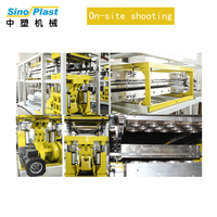 Machine automatique de fabrication de tasses de yaourt PP PET PS avec caractéristique de fabrication de plaques en plastique