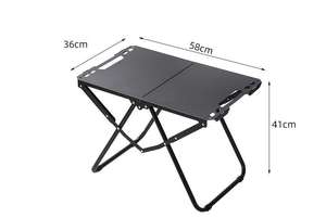 Outdoor Camping Folding <b>Table</b> Quick Opening Lightweight Portable with Easy Set-Up IGT <b>Table</b> Multi-functional <b>Barbecue</b> <b>Table</b> - Product Image 5
