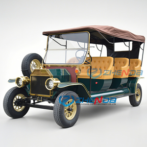 Auto Clásico con Capota, Auto de Lujo para Turismo, Auto Clásico Coleccionable - Product Image 1