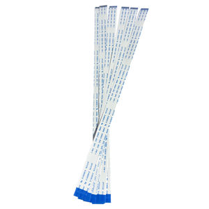 Гибкий плоский кабель JHYCN J1903-010S2640, шаг 1,0 мм, 10 контактов, длина 250 мм, AWM 20706, 80C, 60В, медный, луженый, в ПЭТ-пленке, VW-1 - Product Image 3