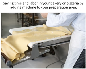 Baklava comercial alta qualidade espessura ajustável massa sheeter <span class=keywords><strong>pr</strong></span> croissant massa sheeter máquina de pastelaria massa sheeter - Product Image 5