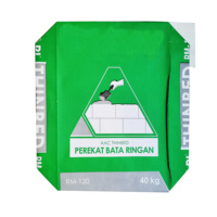 25kg 50kg marque imprimé plastique Bopp stratifié pp tissé sacs emballage adhésif sac de ciment