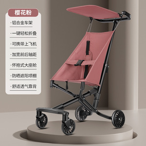 Poussette bébé - Poussette légère pour enfant avec pliage en un clic et poche pour un transport facile et ludique. - Product Image 4
