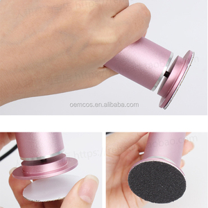 इलेक्ट्रिक फीट फ़ाइल रंडी के साथ 60pcs मुफ्त sandpaper के पैर देखभाल त्वचा Removers बिजली कैलोस पदच्युत पेडीक्योर उपकरण पैरों के लिए - Product Image 5