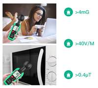 Mastfuyi FY8812 Detektor Radiasi Elektromagnetik Presisi Tinggi Penguji Medan EMF Meter