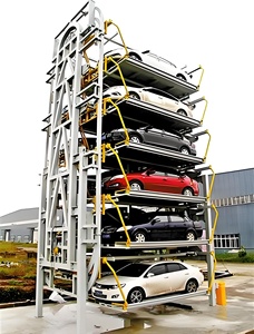 Sistema de Estacionamiento Vertical Mecánico Inteligente para 8-16 Autos, Elevador de Estacionamiento Automático Giratorio - Product Image 3