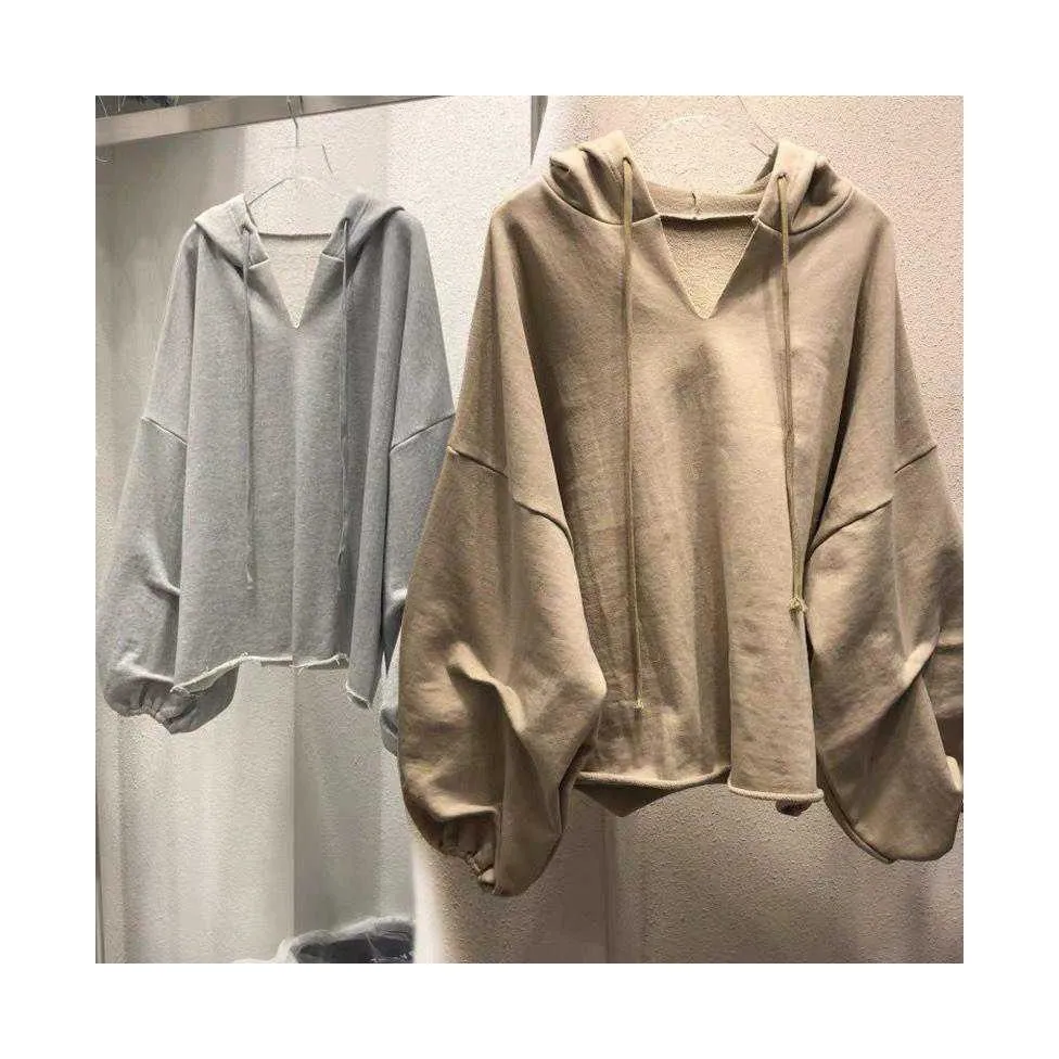 Oversized Women's Thin Hooded Women's Breathable Loose Korean Style Coat High Quality Hoodies