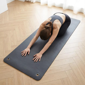 Tapete de Yoga de Caucho Natural PU Personalizable con Diseño de Arco y Orificios, Tapete de Ejercicio para Fitness y Personalización - Product Image 3