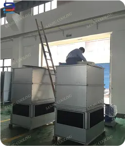 Cooling Condensers Counter Flow Closed Cooling Tower Small Rectangular Liquid Cooling Unit Water Cooling Condenser