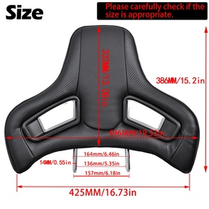 Tiypeor 2 cái Chất lượng cao xô đua ghế tựa đầu tùy chỉnh đua ghế hàng đầu - Product Image 6