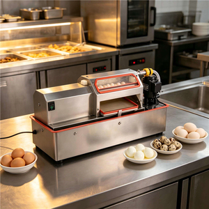 Machine à peler les œufs commerciale, électrique et automatique, pour œufs de caille et de canard, idéale pour les restaurants et cuisines, directement de l'usine - Product Image 6