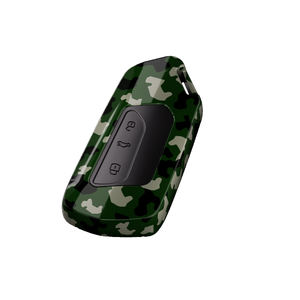 ABS + funda de llave de coche de carbono carcasa Fob para VW Volkswagen Golf 8 MK8 ID.3 ID.4 <span class=keywords><strong>Cupra</strong></span> Skoda Octavia A8 <span class=keywords><strong>SEAT</strong></span> Leon MK4 2020 <span class=keywords><strong>2021</strong></span> - Product Image 3