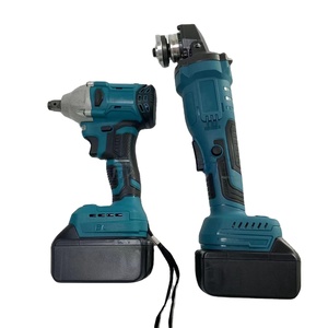 Factory Sales Three Piece Set Angle and Drill Light Hammer Professional Lithium 100/125 Angle <b>Grinder</b> 100/125 - Product Image 1