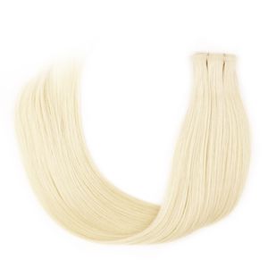 K.SWIGS Extensions de cheveux naturels vierges à 100 %, cuticules alignées, ultra-fines, douces, légères, sûres, réutilisables, longueur et couleur personnalisables, trame en soie avec colle - Product Image 3