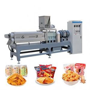 Línea de Producción de Alimentos Fritos de Alto Rendimiento Totalmente Automática, Extrusora de Doble Tornillo para Snacks Fritos, Máquina para <span class=keywords><strong>Doritos</strong></span> - Product Image 5