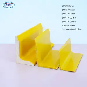 Custom Color Upvc Extruded Laminated Linear Pvc Corner Profile Angle L Profiles Hard Extrusion Plastic Profile