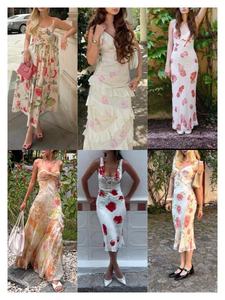 Abito con stampa retrò di seconda mano a basso prezzo all'ingrosso alla moda, nuovo stile, Mix-and-match, molto richiesto e <span class=keywords><strong>ora</strong></span> disponibile - Product Image 6