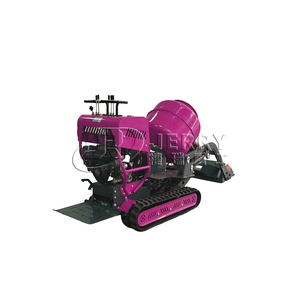 Malaxeur-bétonnière portatif sur chenilles, mini-diesel, haute efficacité, pour mortier - Product Image 6