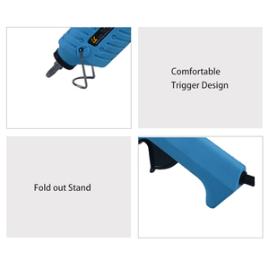<span class=keywords><strong>Pistolet</strong></span> <span class=keywords><strong>à</strong></span> <span class=keywords><strong>colle</strong></span> thermofusible bleu pleine grandeur filaire au <span class=keywords><strong>meilleur</strong></span> prix de vente pour le bricolage - Product Image 3