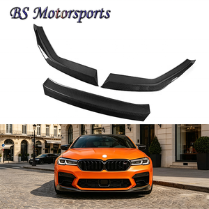 Spoiler avant en fibre de carbone style MP F90, 3 pièces, pour BMW F90 M5 LCI 2022+ - Product Image 1