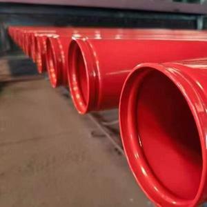 Tubería de Acero al Carbono sin Costura con Recubrimiento Epóxico ASTM SCH10 SCH40 SCH80, Recubrimiento Interno y Externo, Directo de Fábrica, Tubo para Rociadores Contra Incendios - Product Image 4