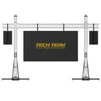 Soporte de Iluminación Portátil para DJ TECHTEAM, Soporte de Truss Móvil