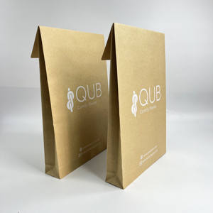 Sacs d'expédition en papier kraft écologiques de haute qualité - Emballage rigide pour vêtements et accessoires - Product Image 1