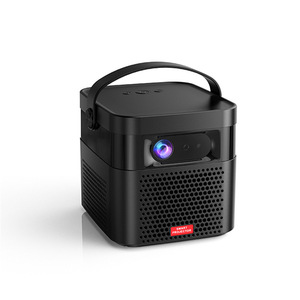 2022 nuevo 5K 3D Smart Android DLP portátil WiFi Mini proyector recargable negocios y hogar para acampar para uso doméstico y de oficina - Product Image 2