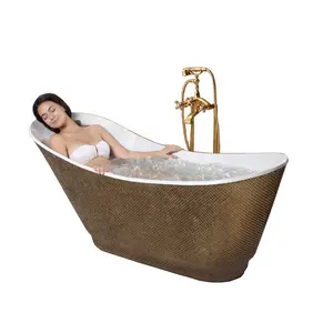 <span class=keywords><strong>Baignoire</strong></span> classique de design artistique WS-066M avec mosaïque - Product Image 1