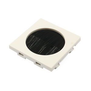 Module de brosse britannique, câble basse tension, plaque murale traversante 50x50mm - Product Image 3