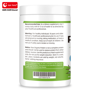 Nutraceutical <b>Protein</b> Supplement Manufacturer 22 g <b>Protein</b> and Probiotics Vanilla Flavor Gluten Free 660g <b>Protein</b> Powder - Product Image 5